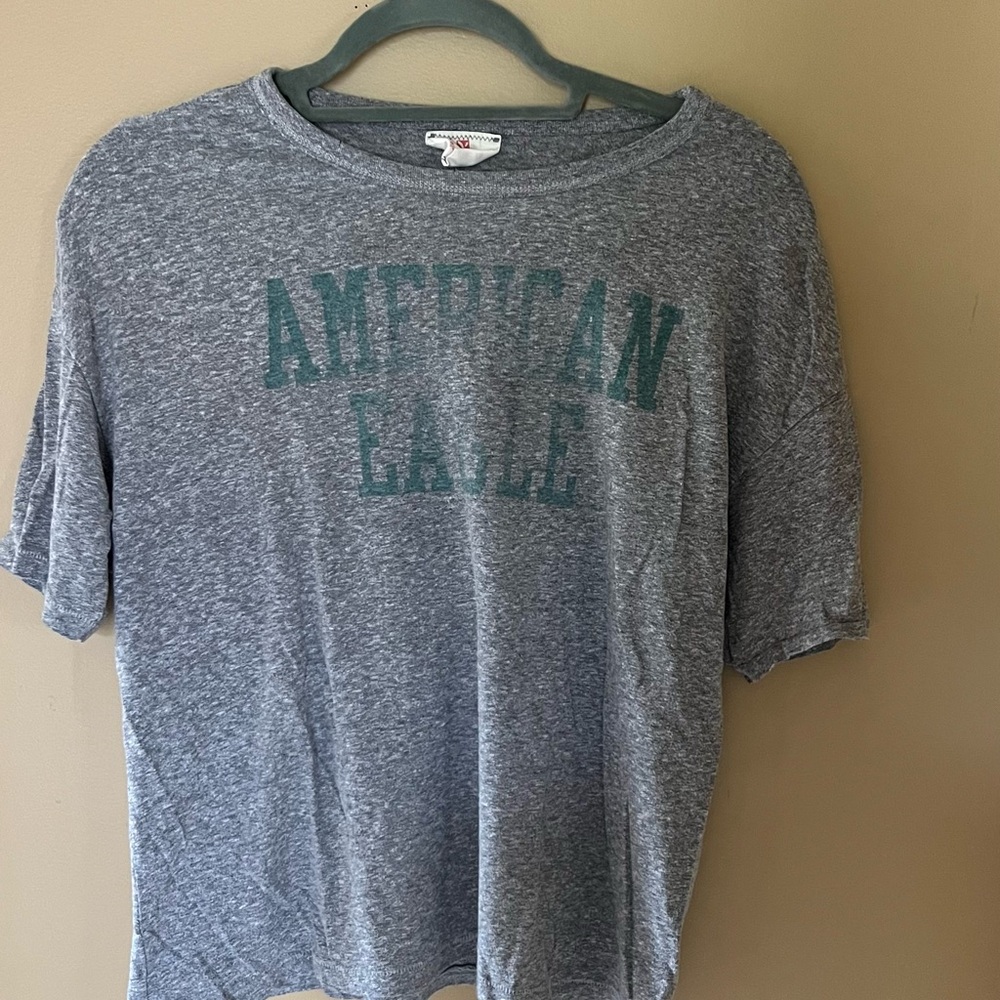 American Eagle Vintage Vault Gray Tee